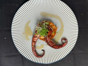 Charred Pulpo de Feijoada (Gluten friendly)-  Grilled Octopus