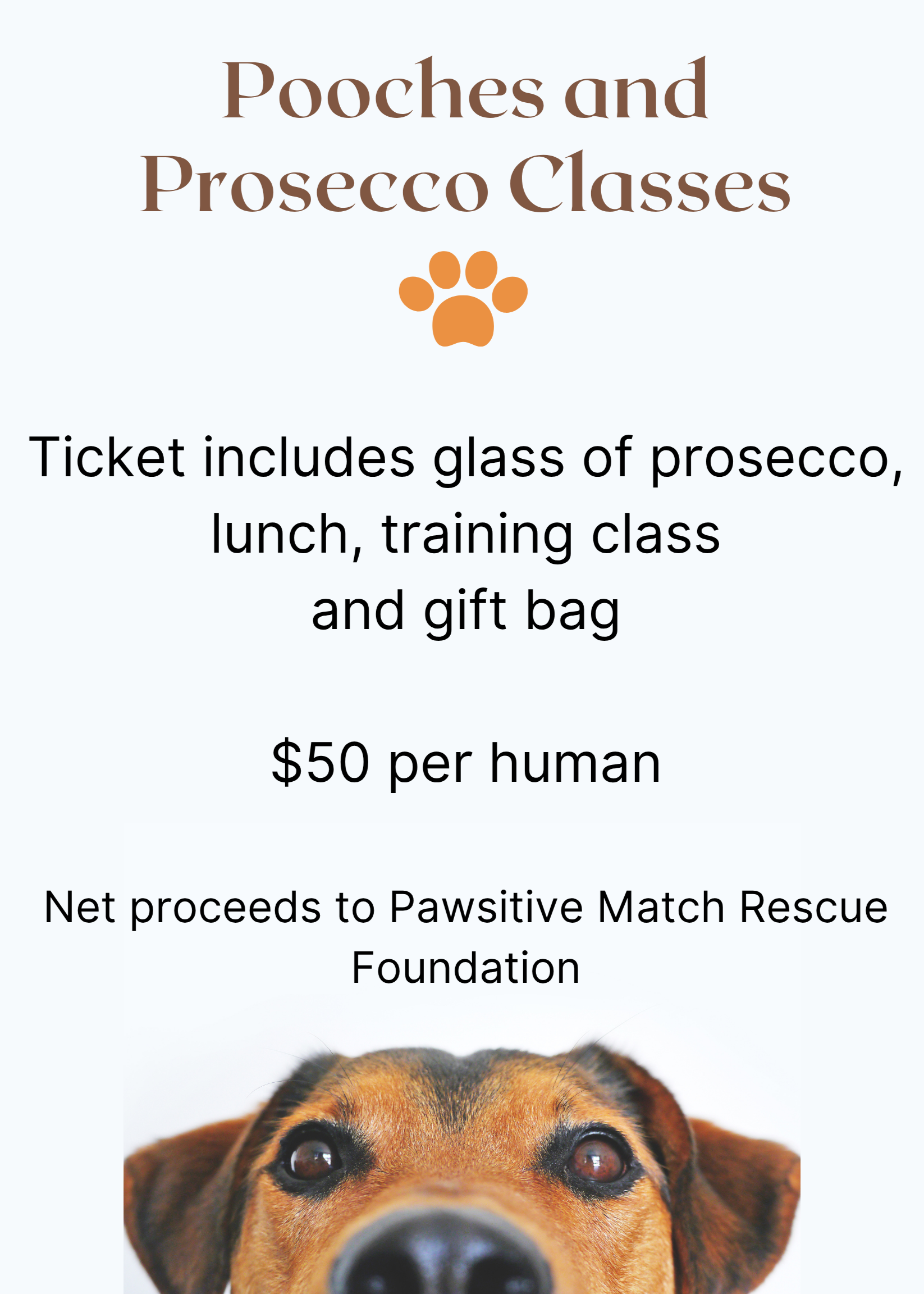 2025 Pooches and Prosecco-  Vin Room West